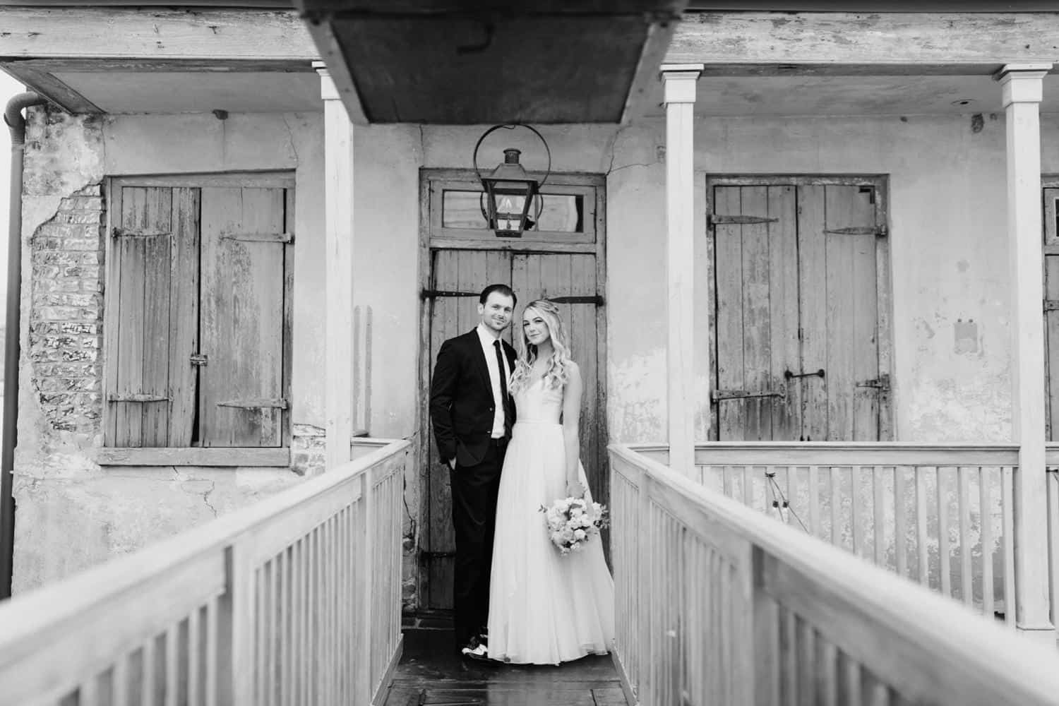 New Orleans Wedding Photographers - Bride at Groom at Race and Religious wedding