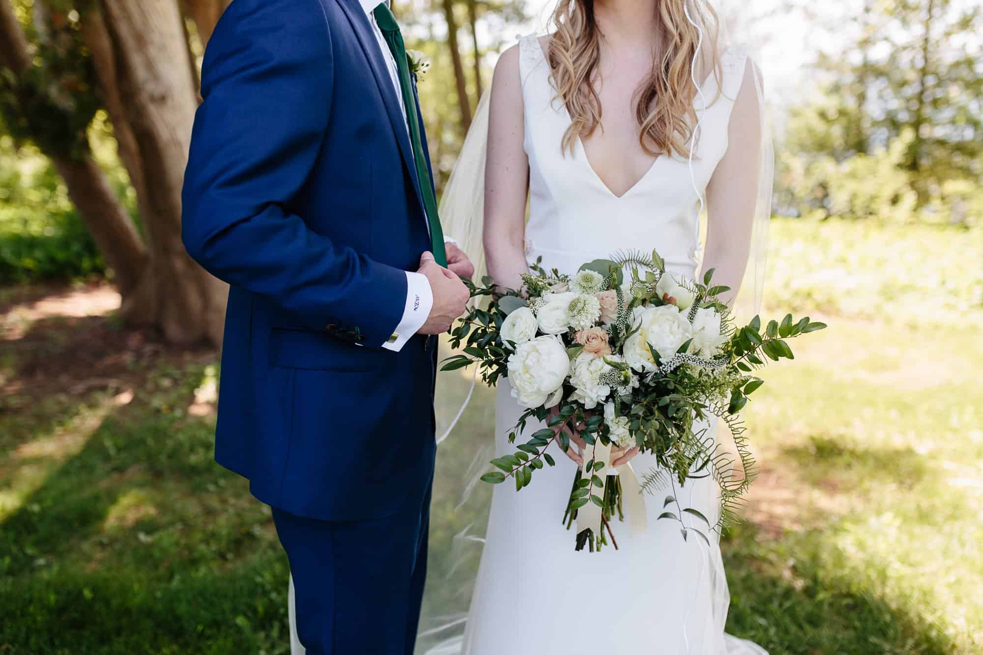 Flowers by A School House Garden at Shelburne Farms wedding | Vermont Wedding Photographers - The Light + Color Wedding Photography