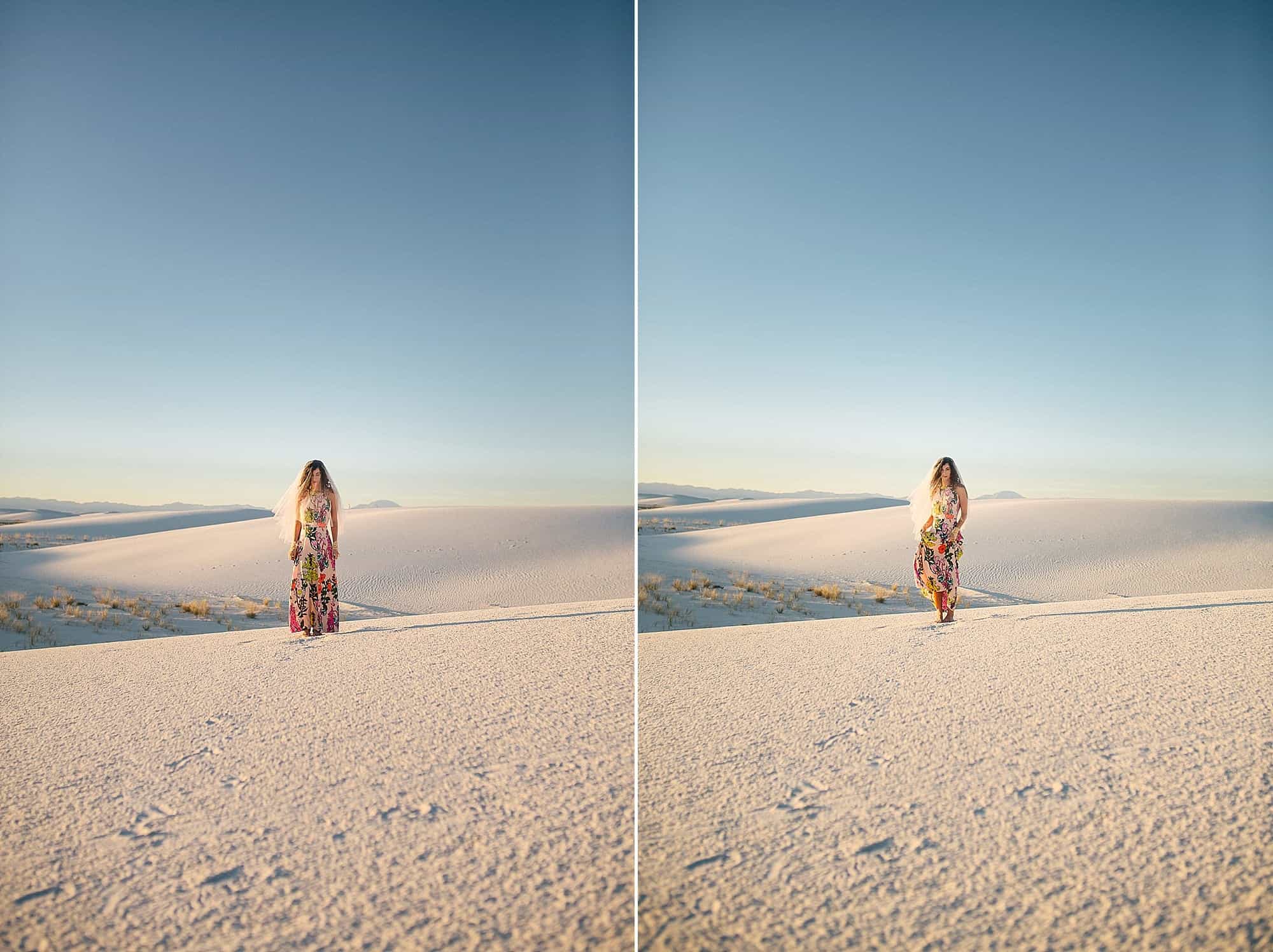 White Sands Elopement - The Light + Color