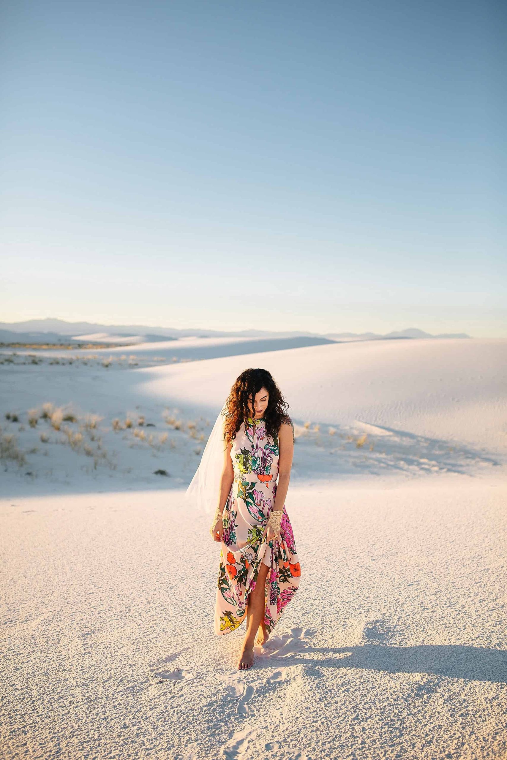 White Sands Elopement - The Light + Color