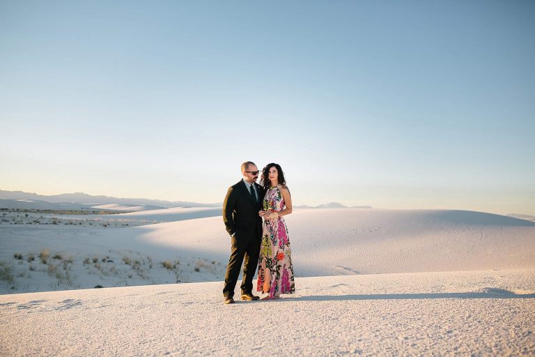 White Sands Elopement - New Mexico Wedding Photographers - White Sands Wedding