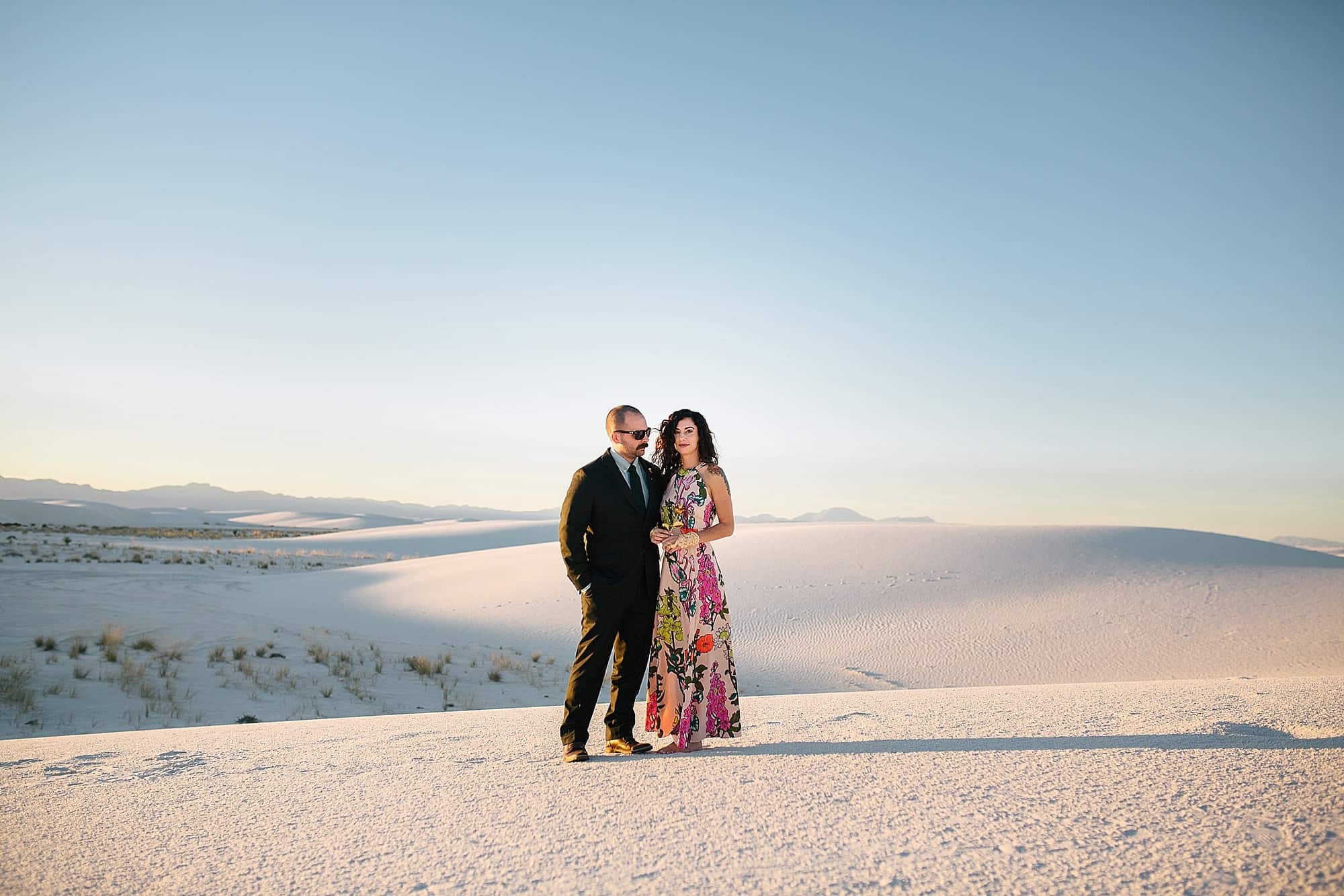 White Sands Elopement - The Light + Color