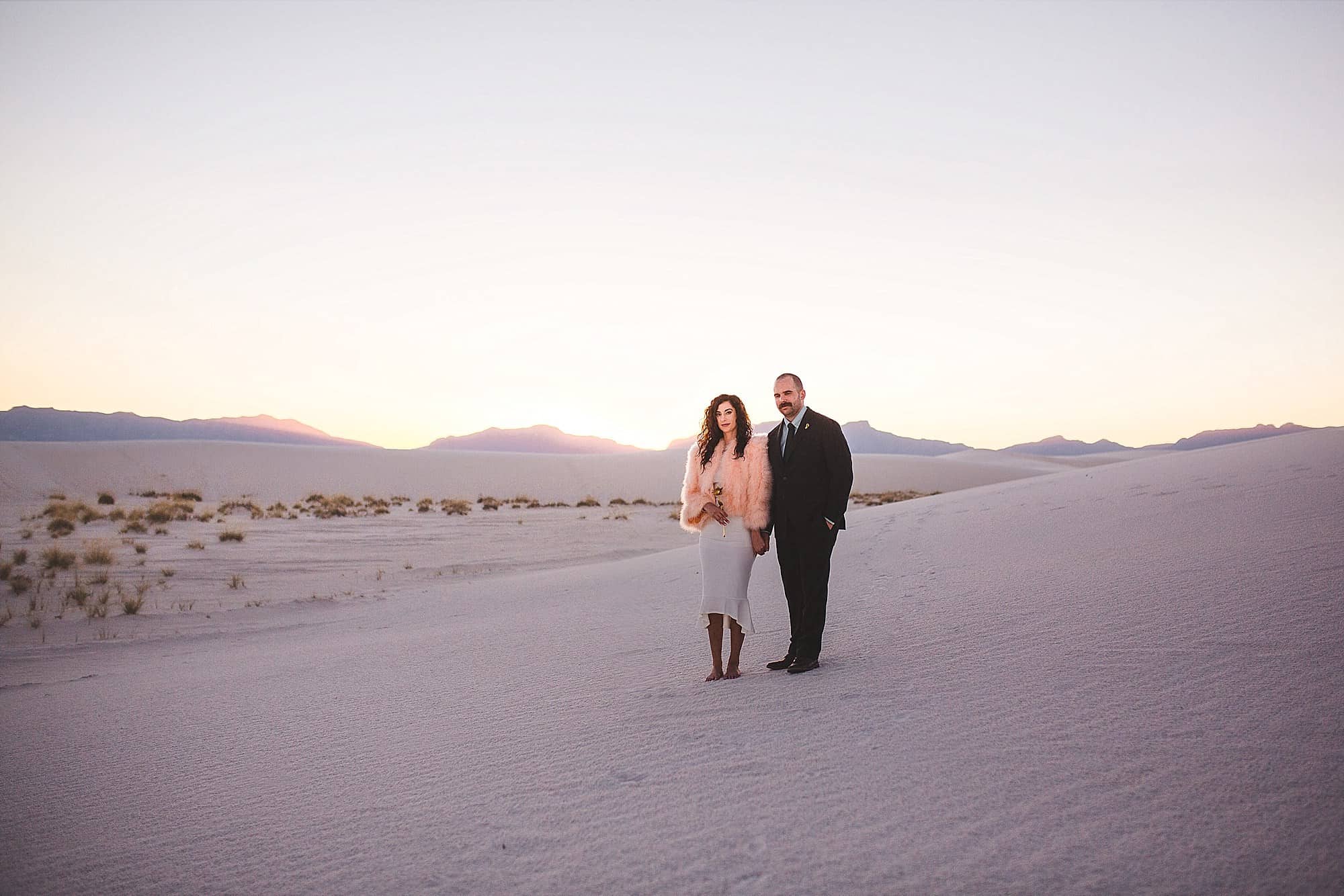 White Sands Elopement - The Light + Color