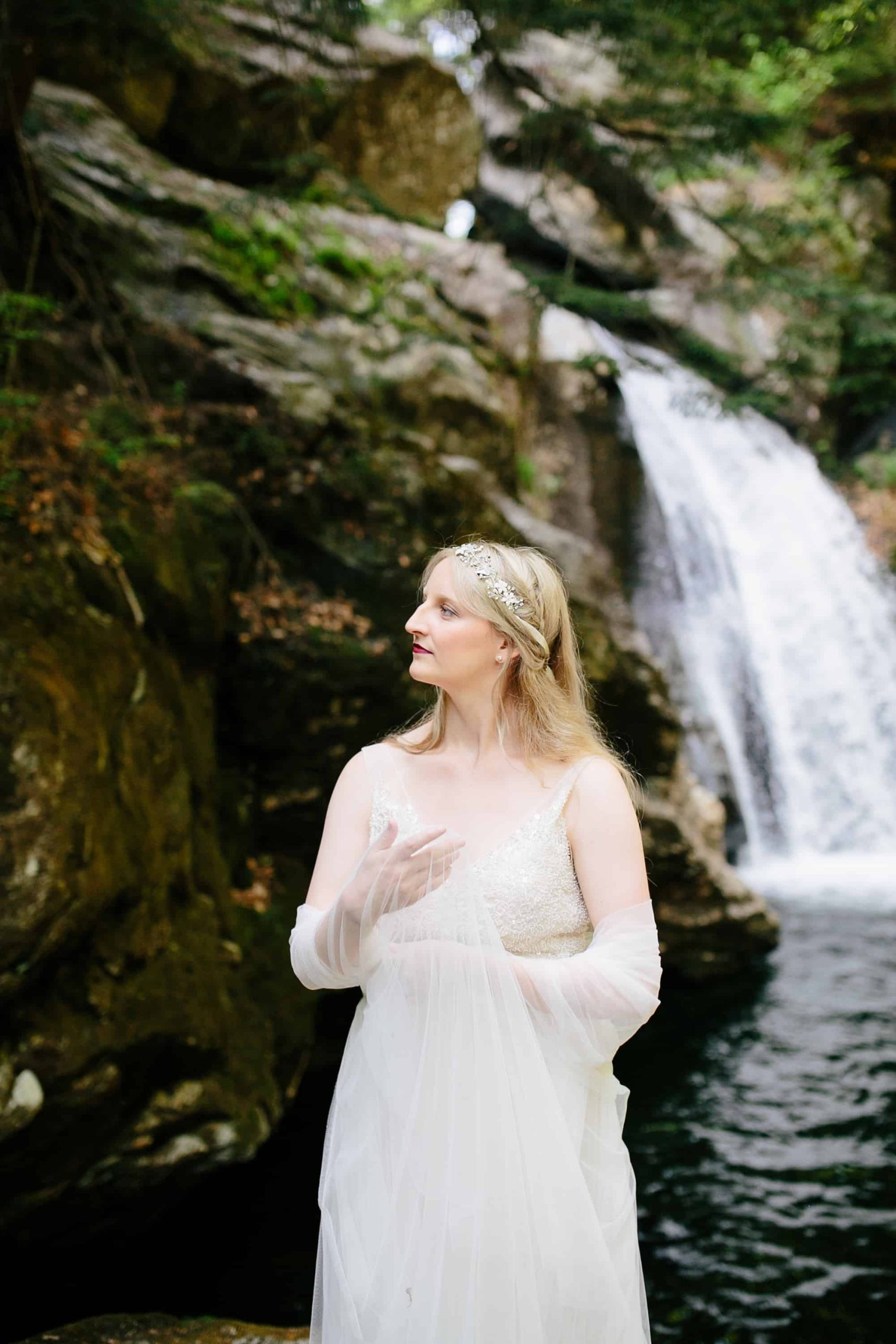 waterfall elopement - colorado wedding photography - the light + color wedding photography_5