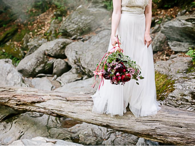 waterfall elopement - colorado wedding photography - the light + color wedding photography_7